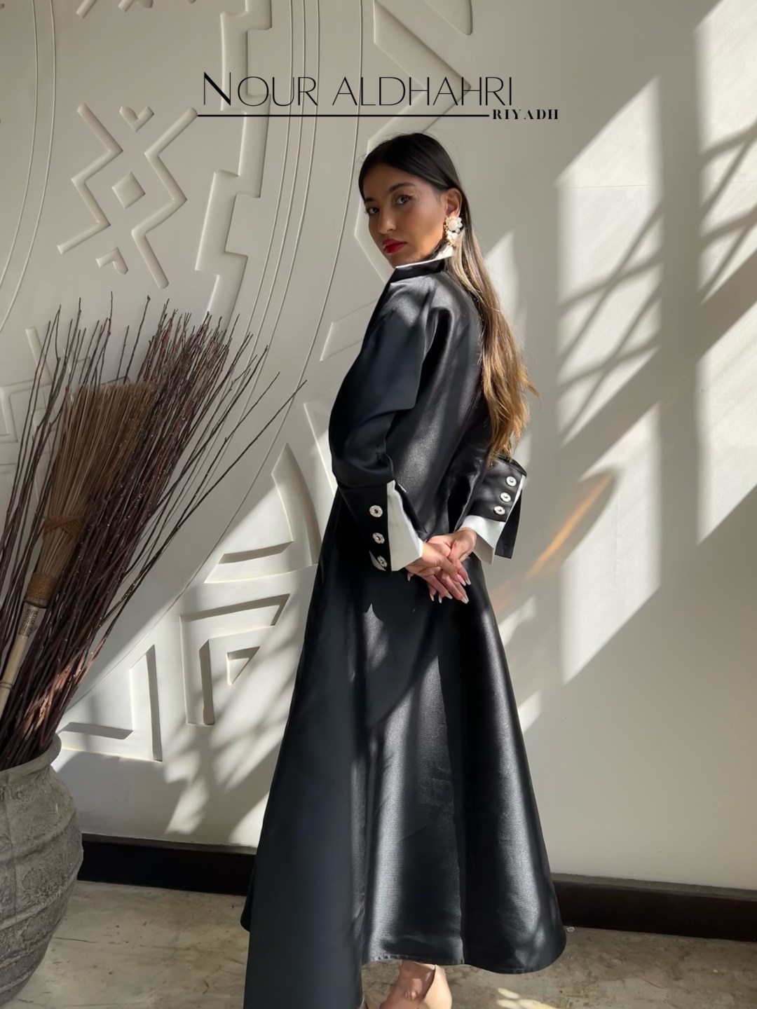 Embellished Long Sleeve Abaya