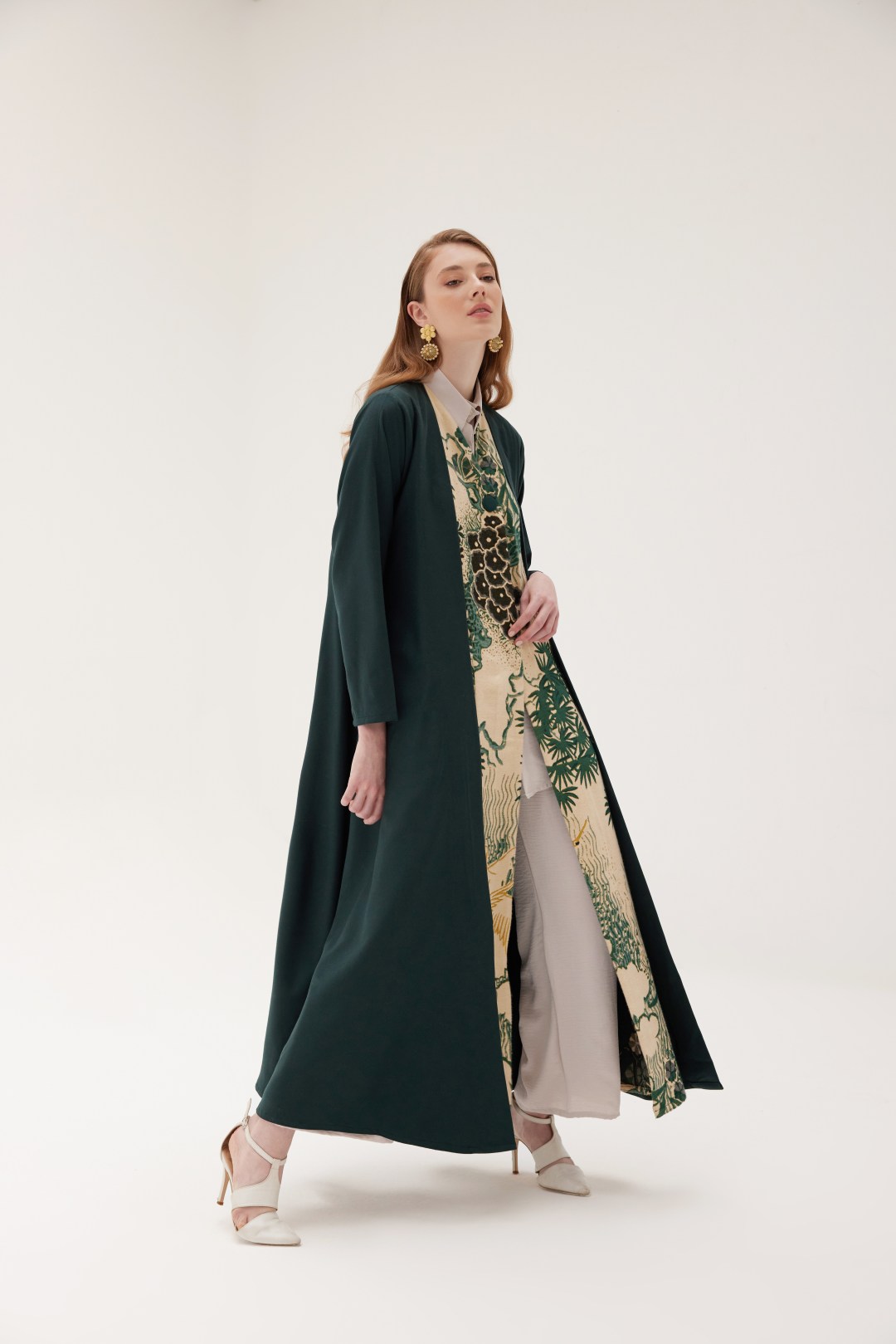 Green Jungle Abaya