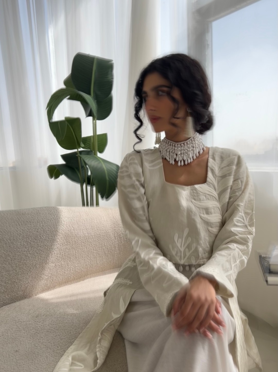 Gardenia Minimal Kaftan