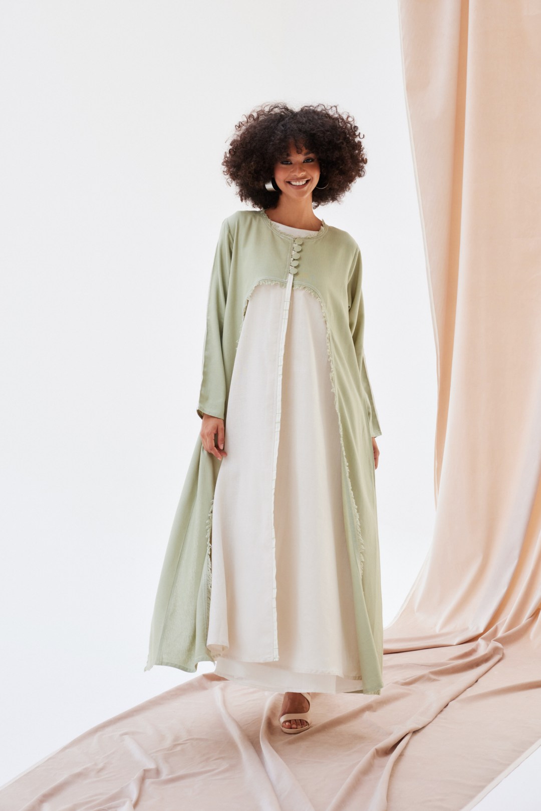 Autumn Abaya (Green)