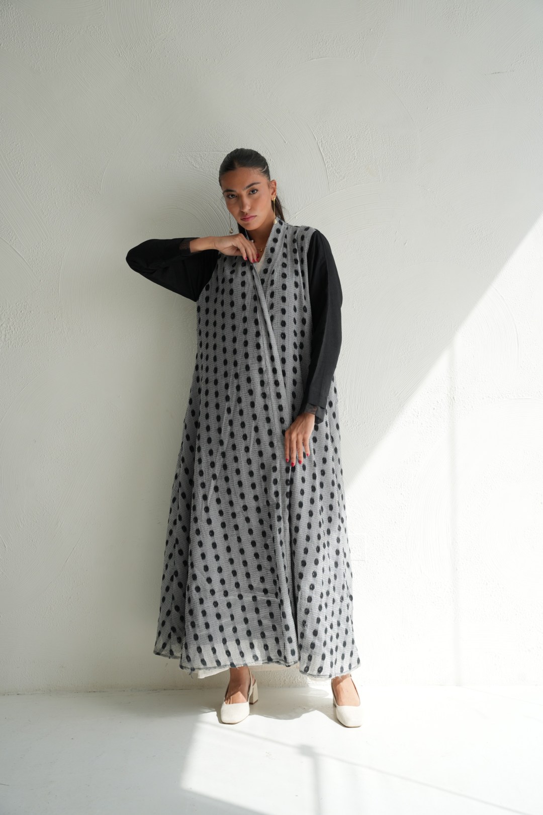 Polka Dot Abaya
