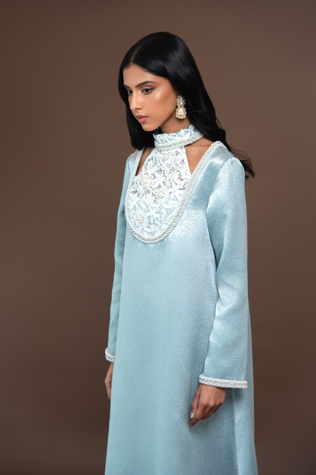 Azure Pearl kaftan